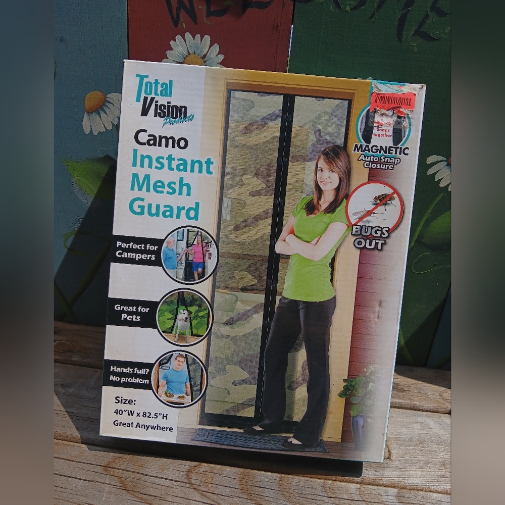 Total Vision Camo Mesh Guard Screen - 40" W x 82.5 H